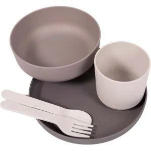 Bo Jungle Tableware Set service de table pour enfant Grey 5 pcs