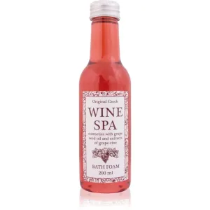 Bohemia Gifts & Cosmetics Wine Spa bain moussant relaxant à l'huile 200 ml
