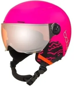 Bollé Quiz Visor Junior Ski Helmet Matte Hot Pink S (52-55 cm) Casque de ski
