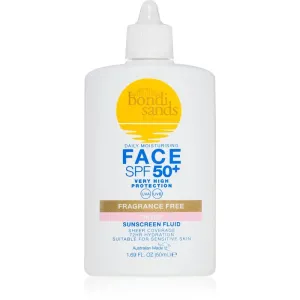 Bondi Sands SPF 50+ Fragrance Free Tinted Face Fluid crème teintée protectrice visage SPF 50+ 50 ml