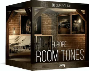 BOOM Library Room Tones Europe 3D Surround (Produit numérique)