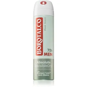 Borotalco MEN Invisible déodorant en spray 72h parfums Musk 150 ml