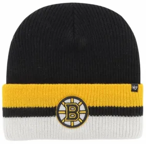 Boston Bruins Split Cuff Knit Black UNI Hockey tuque