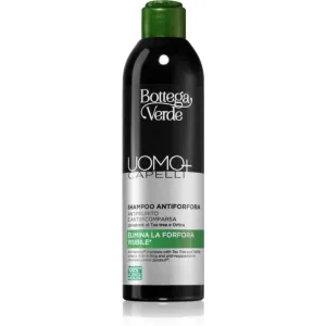 Bottega Verde Man+ shampoing antipelliculaire pour cuir chevelu sec avec démangeaisons 250 ml