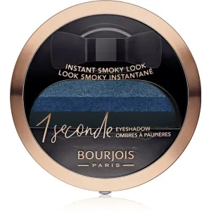 Bourjois 1 Seconde fard à paupières pour un maquillage smoky immédiat teinte 04 Insaisissa-Bleu 3 g