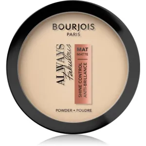 Bourjois Always Fabulous poudre matifiante teinte Apricot Ivory 10 g