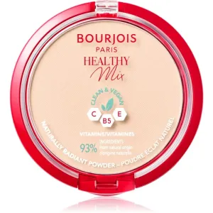 Bourjois Healthy Mix poudre matifiante pour une peau éclatante teinte 01 Ivory 10 g