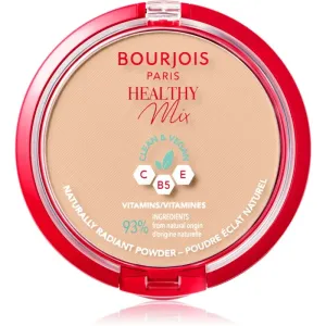 Bourjois Healthy Mix poudre matifiante pour une peau éclatante teinte 04 Golden Beige 10 g
