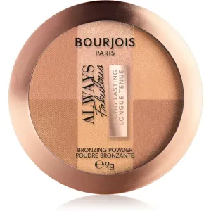 Bourjois Always Fabulous poudre bronzante pour une peau saine teinte 001 Light Medium 9 g