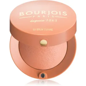 Bourjois Little Round Pot Blush blush teinte 03 Brun Cuivre 2,5 g