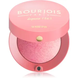 Bourjois Little Round Pot Blush blush teinte 34 Rose D´Or 2,5 g #102378