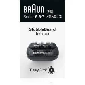 Braun Beard Trimmer Stubble Tondeuse barbe et chaume tête de rasoir de rechange 1 pcs