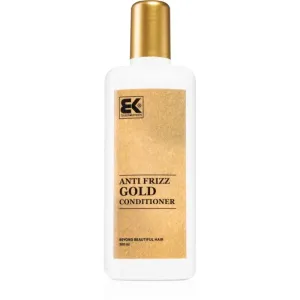 Brazil Keratin Gold Anti Frizz Conditioner après-shampoing régénérant pour cheveux indisciplinés et frisottis 300 ml