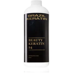 Brazil Keratin Keratin Treatment 24 soin traitant spécial pour lisser et régénérer les cheveux abîmés 550 ml