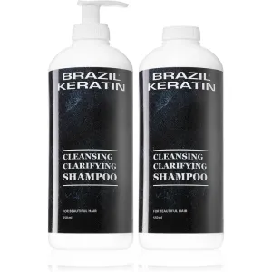 Brazil Keratin Clarifying Shampoo conditionnement avantageux(pour tous types de cheveux)
