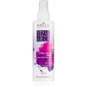 Brelil Professional Style YourSelf Curl Revive Spray spray rénovateur pour cheveux bouclés et frisé 200 ml