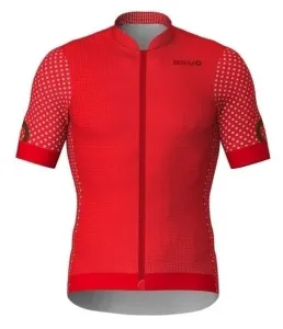 Briko Granfondo 2.0 Mens Jersey Maillot Red Flame Point L