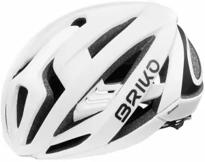Briko Quasar Shiny White L Casque de vélo