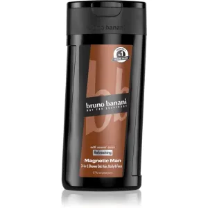 Bruno Banani Magnetic Man gel douche parfumé 3 en 1 pour homme 250 ml
