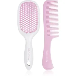 Brushworks Blowdry Brush and Comb ensemble (pour cheveux)