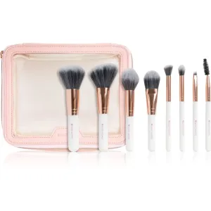 Brushworks Exclusive Makeup Brush and Bag Set kit de mini pinceaux