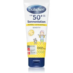 Bübchen Sensitive SPF 50+ lait solaire pour enfant SPF 50+ 100 ml