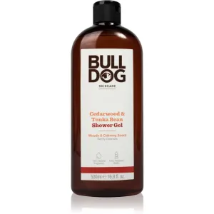 Bulldog Cedarwood and Tonka Bean gel de douche pour homme 500 ml