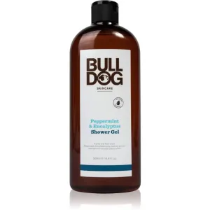 Bulldog Peppermint & Eucalyptus Shower Gel gel de douche pour homme 500 ml