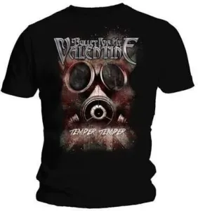 Bullet For My Valentine T-shirt Temper Temper Gas Mask Black L