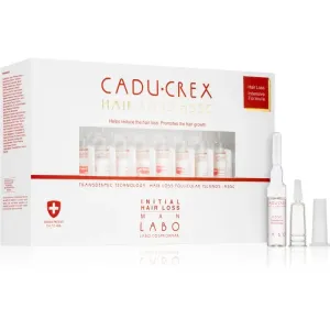 CADU-CREX Hair Loss HSSC Initial Hair Loss cure cheveux contre la chute naissante des cheveux pour femme 20x3,5 ml