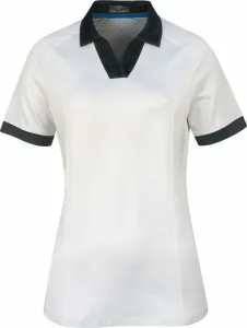 Callaway Womens Short Sleeve V-Placket Colourblock Polo Brilliant White M