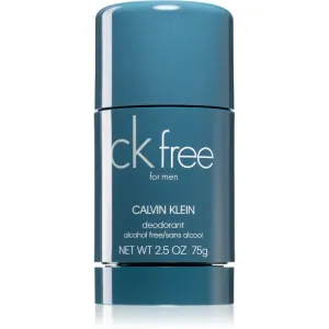 Calvin Klein CK Free déodorant stick (sans alcool) pour homme 75 ml