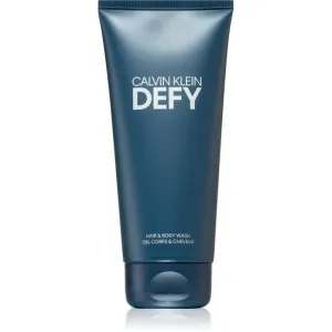 Calvin Klein Defy gel de douche pour cheveux et corps pour homme 200 ml