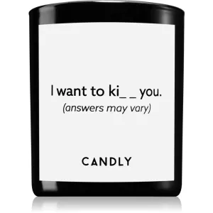 Candly & Co. I want to ki__ you bougie parfumée 250 g
