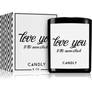 Candly & Co. Love you to the moon and back bougie parfumée 250 g