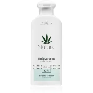 Cannaderm Natura Face tonic for oily skin lotion astringente à l'huile de chanvre 200 ml