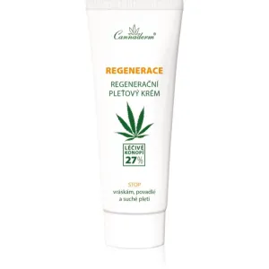 Cannaderm Regeneration Cream for dry and sensitive skin crème régénérante pour peaux sèches et sensibles 75 g