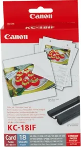 Canon KC18IF Stickers Papier photo