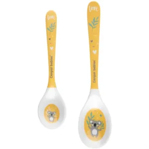 canpol babies Exotic Animals Spoon petite cuillère Yellow 2 pcs