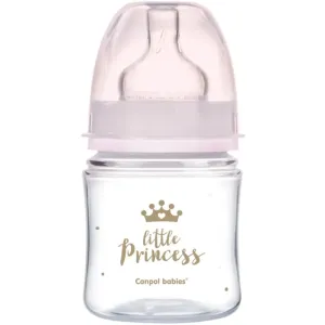 Canpol babies Royal Baby biberon 0m+ Pink 120 ml