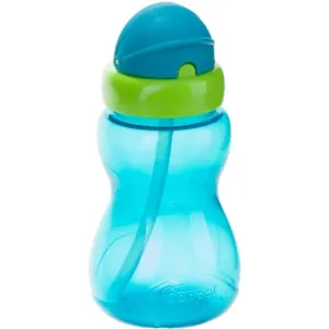 Canpol babies Sport Cup gourde enfant avec paille 12m+ Blue 270 ml