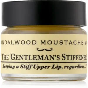 Captain Fawcett Moustache Wax The Gentleman's Stiffener cire pour moustache Sandalwood 15 ml