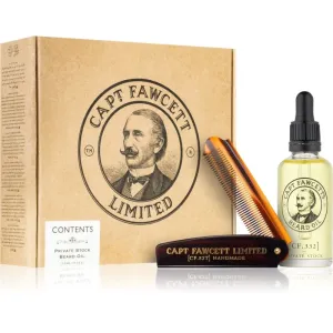 Captain Fawcett Gift Box Beard Private Stock coffret cadeau (pour cheveux) pour homme