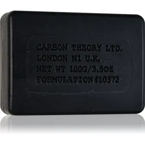 Carbon Theory Charcoal & Tea Tree Oil savon nettoyant solide pour apaiser la peau 100 g