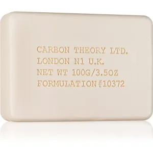 Carbon Theory Salicylic Acid & Shea Butter savon doux nettoyant effet exfoliant 100 g