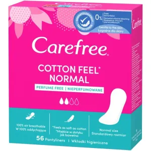 Carefree Cotton protège-slips 56 pcs