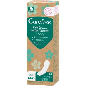 Carefree Organic Cotton Long protège-slips 24 pcs