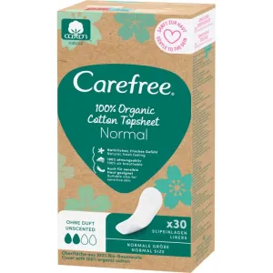 Carefree Organic Cotton Normal protège-slips 30 pcs