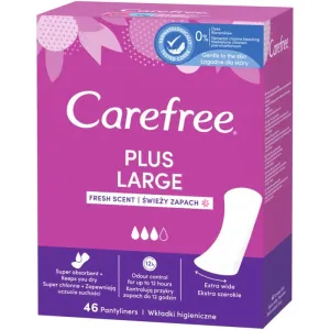 Carefree Plus Large Fresh Scent protège-slips 46 pcs