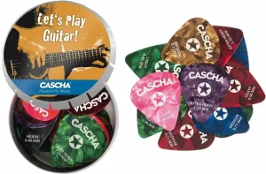 Cascha Guitar Pick Set Box Médiators